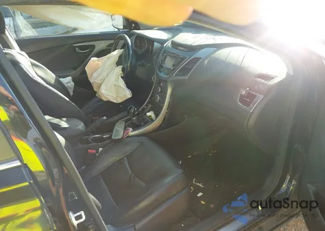 2014 Hyundai Elantra Sport z USA, uszkodzony, nr VIN KMHDH4AHXEU211398